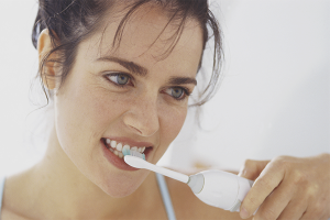 วิธีการแปรงฟันด้วยแปรงสีฟันไฟฟ้า