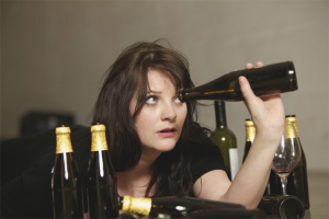 إدمان الكحول عند النساء