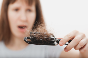 Pèrdua de cabell en dones