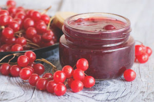 The benefits and harms of viburnum jam