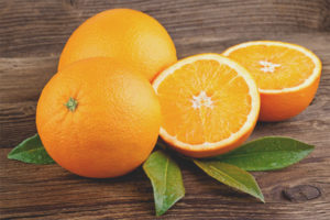 Pomarańcze do karmienia piersią