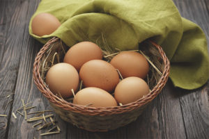 Dojčenie vajec
