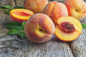 Peaches for breastfeeding