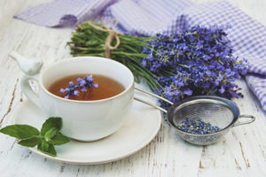 Os benefícios e malefícios do chá com lavanda