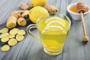 Slankende ingefær med citron