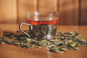 Čaj z listů brusinek